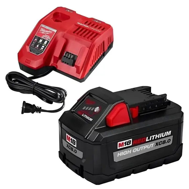 Batería Y Cargador Rápido Milwaukee 48-4059a