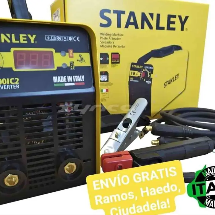 Soldadora inverter Stanley 200 amp