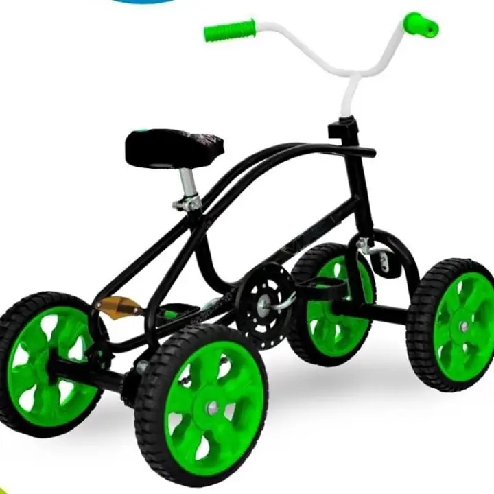Cuatriciclo Infantil A Pedal A Cadena Antivuelco! Entrega Inmediata! Envios! Día del niño!