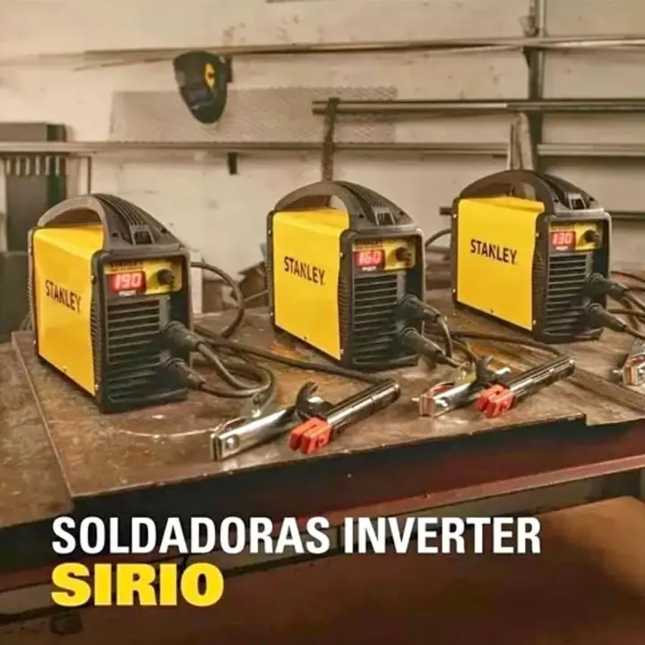Línea outlet soldadora Stanley sirio 210 190amp súper precio ! Nuevas!