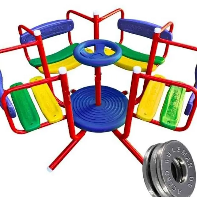 Calesita con bastones plásticos y rulemán! entrega inmediata! envios, dia del niño!