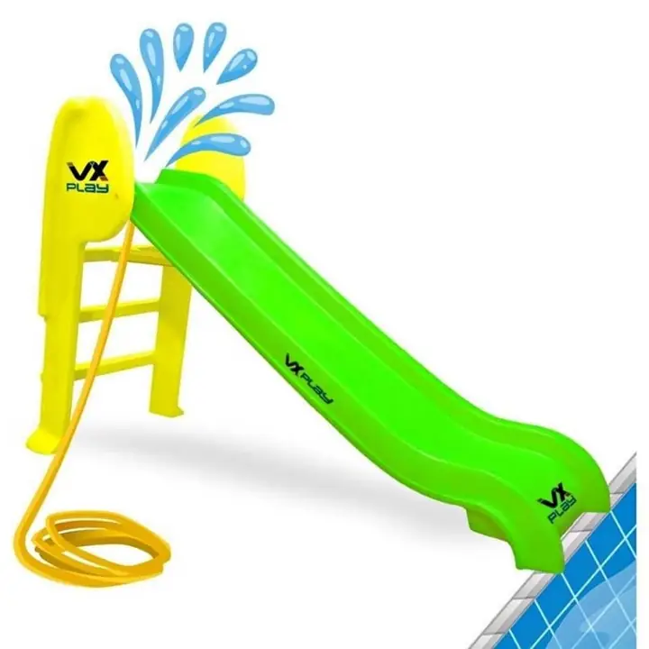 Tobogán 3 Escalones Plegable Rotomoldeo Pileta Agua