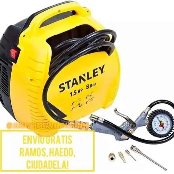 Compresor Stanley sin Tanque 1.5hp! garantía oficial 2 años! entrega inmediata! envios