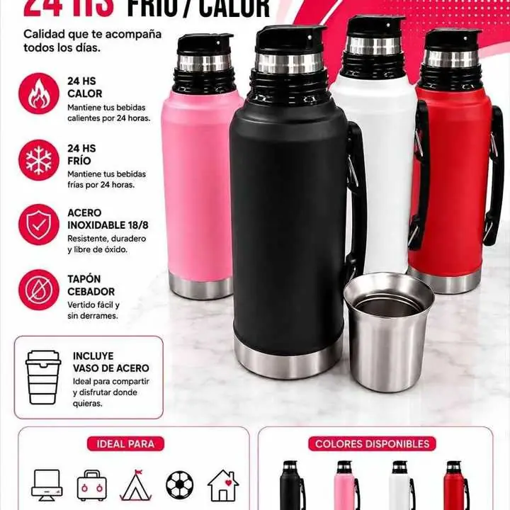 Termo 1.2 L pico system (calidad premium)