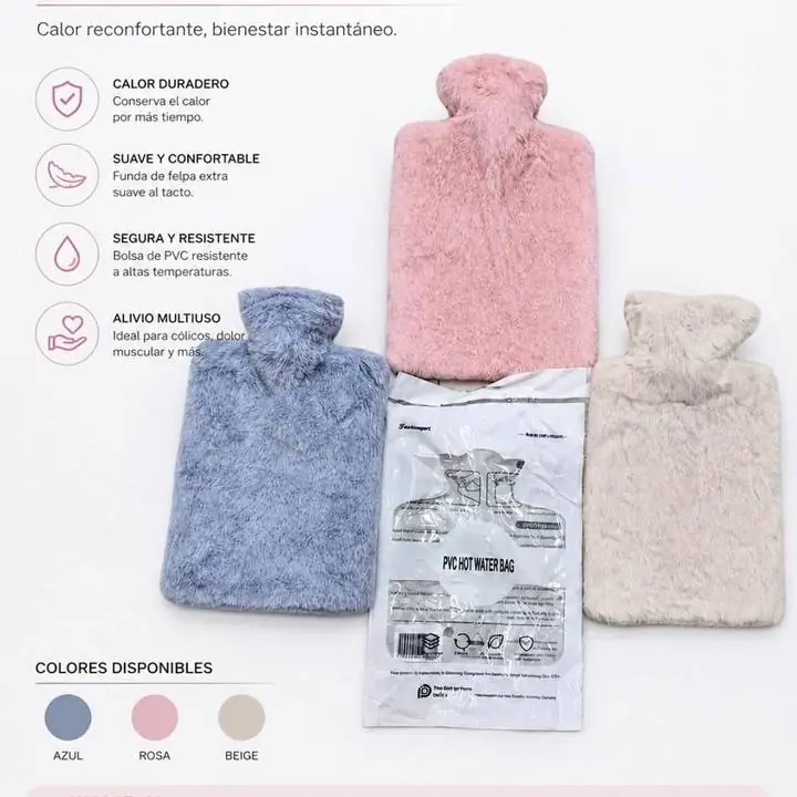 Bolsa agua caliente (funda peluche)