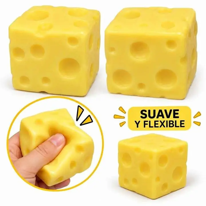 Squizhy queso antiestres (nuevos)