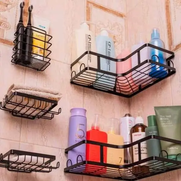Organizador de ducha repisa flotante 5 piezas