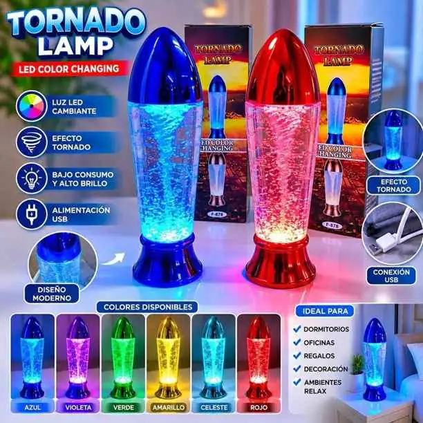 Lampara tornado (nuevos en caja)