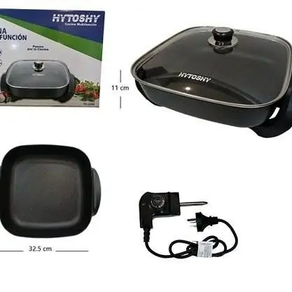 Cocina multifuncion cuadrada hytoshy 1500W (nuevos en caja)