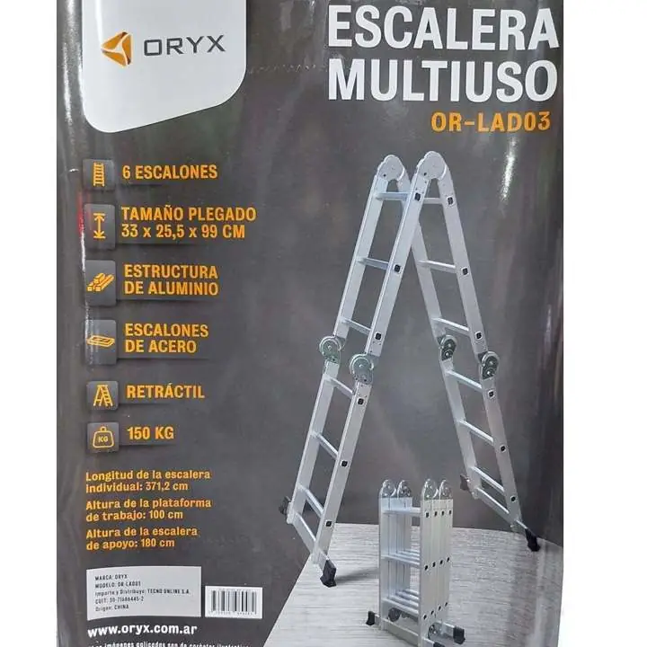 Escalera multifuncion aluminio