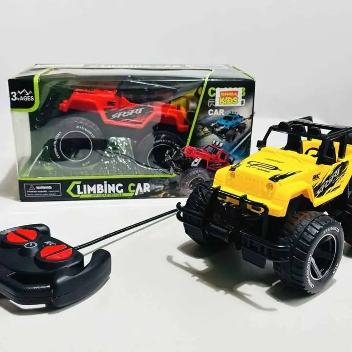 Camioneta cross 4X4 a radio control + luz + musica