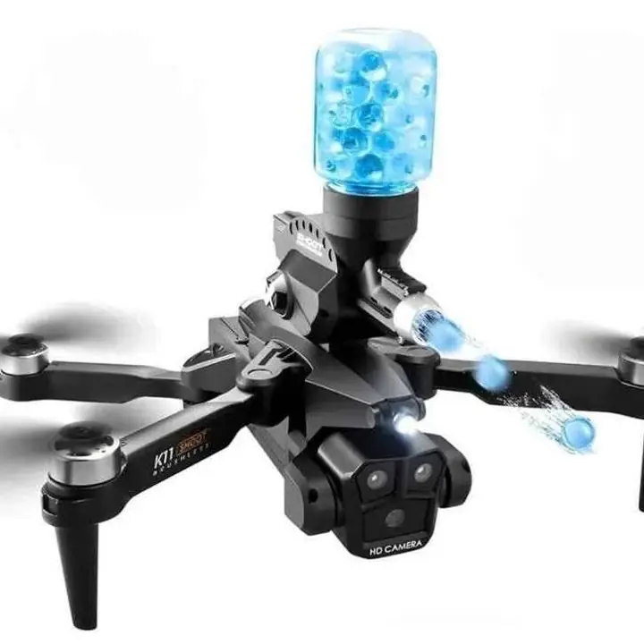 Dron K11 dispara hidrogel!