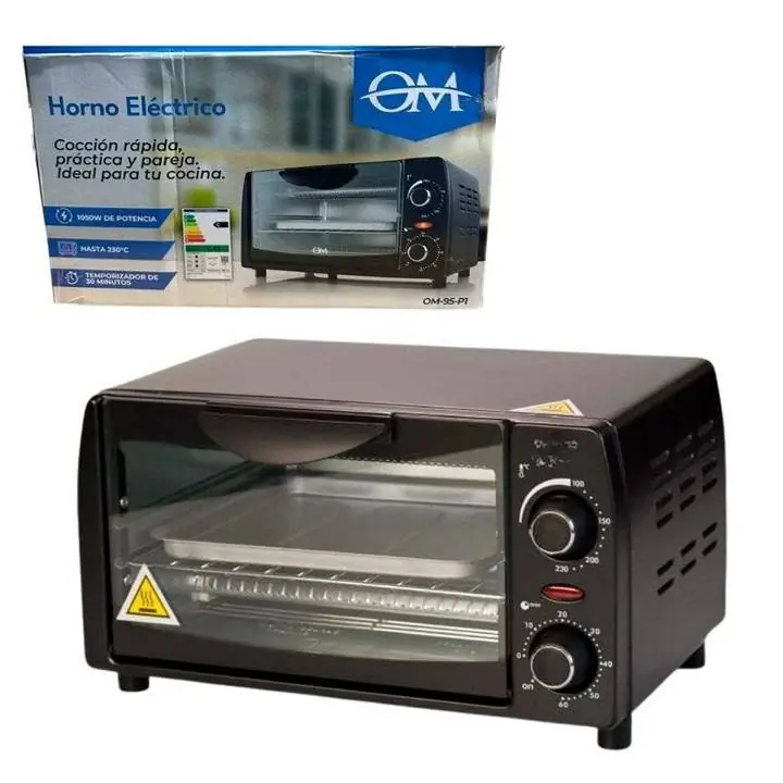 Horno electrico 10L 1000w "om"