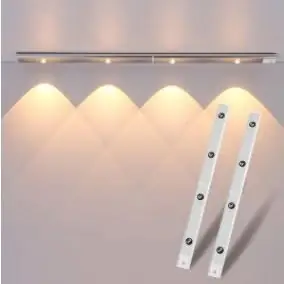 Barra luz LED con sensor ( 50CM) 4 luces metal