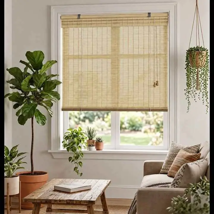 Cortina de bambu 60x180 (nuevos en caja)