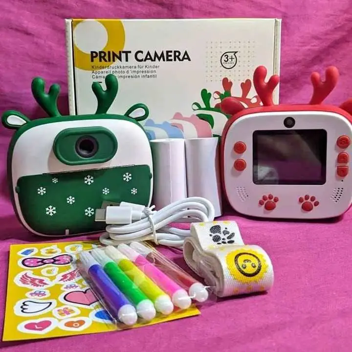 Camara infantil portatil con impresión instantánea (nuevas en caja)
