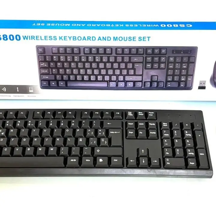 Combo teclado inalambrico + mouse