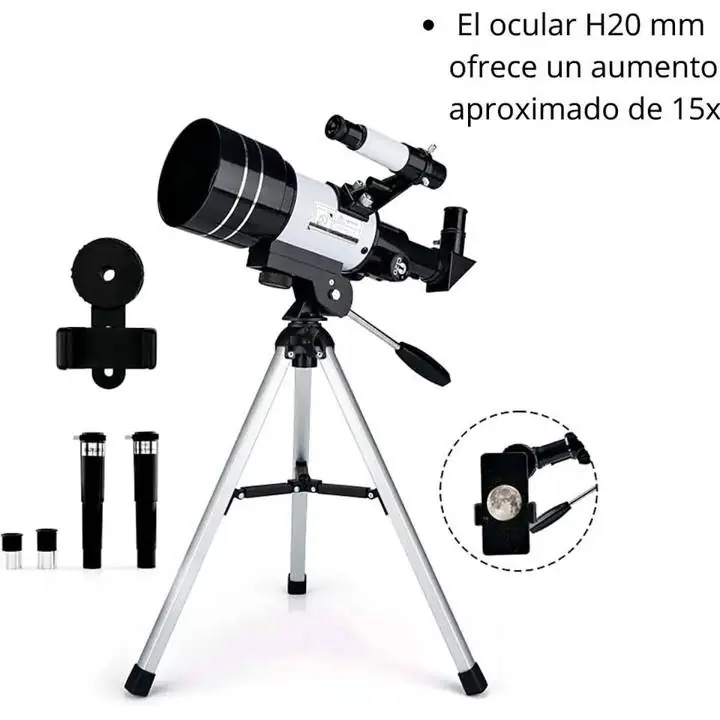Telescopio astronomico 70MM (nuevos en caja)
