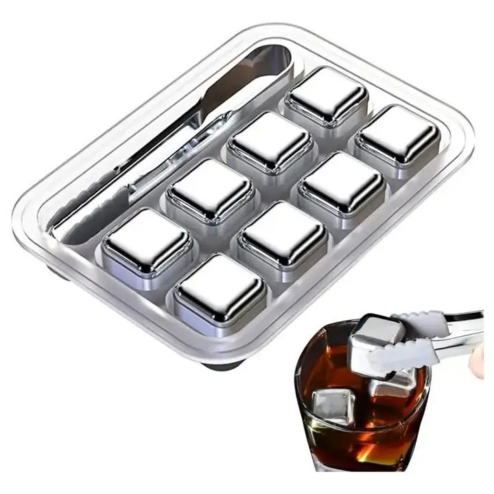 Cubos metalicos y cubetera con pinza (nuevos en caja)