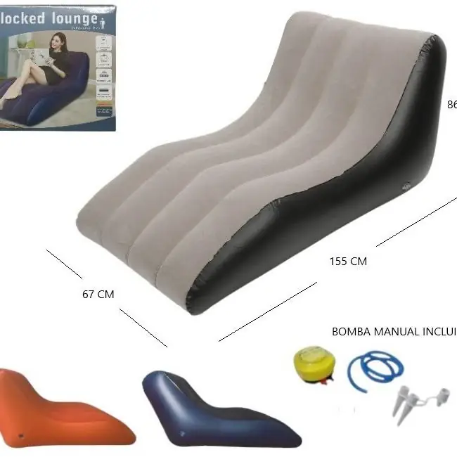 Sofa cama inflable