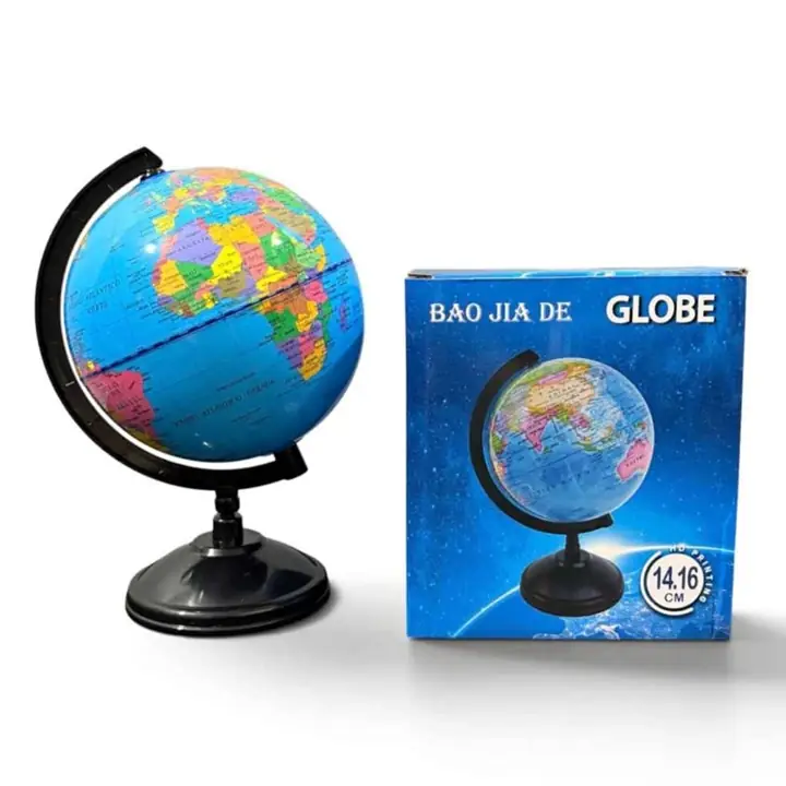 Globo terraqueo 14x36cm