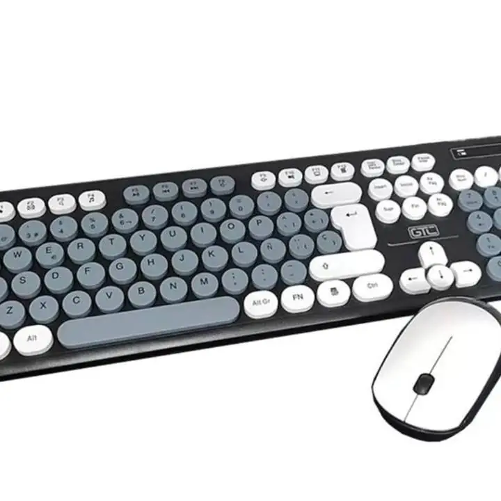 Kit combo teclado y mouse inalambrico gtc
