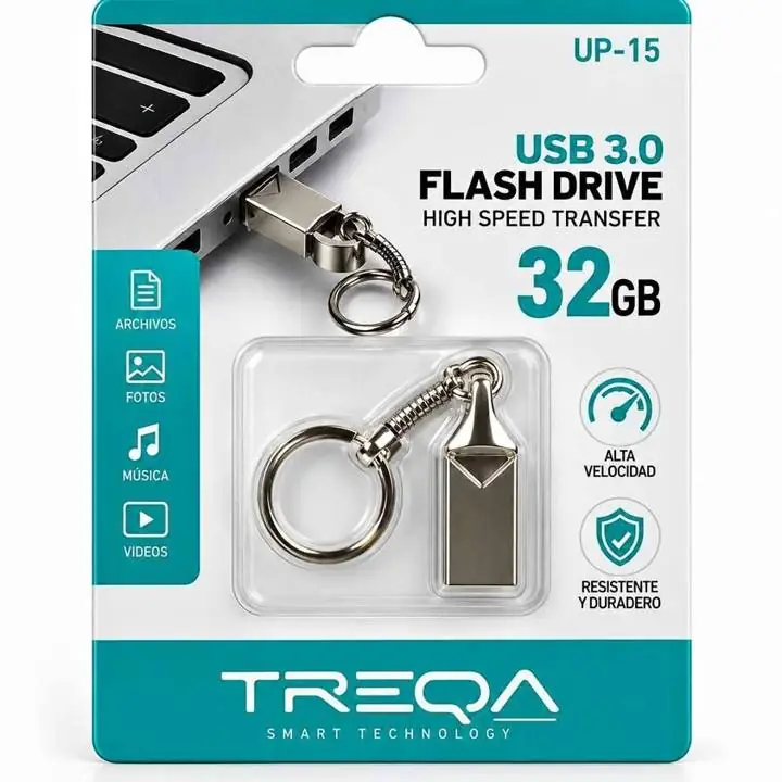 Pendrive 32G treqa (nuevos en caja)
