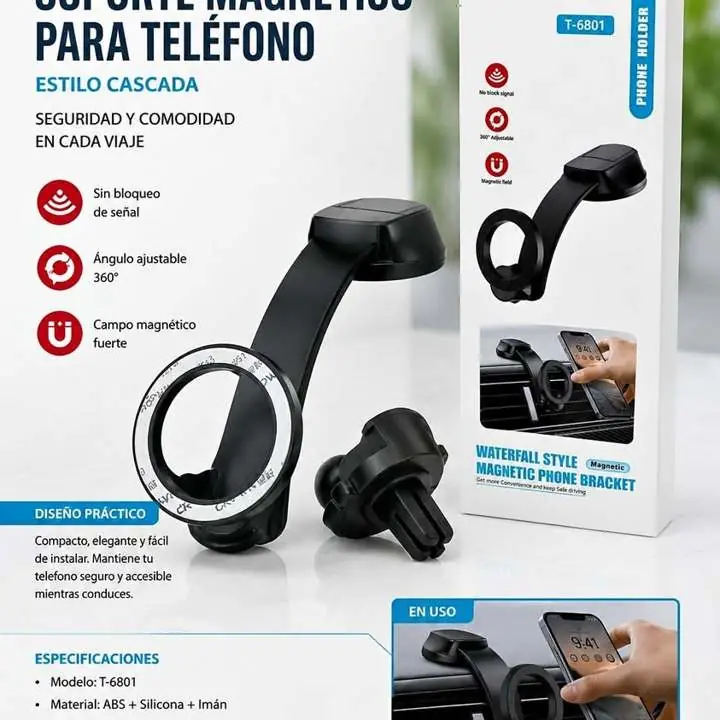 Soporte de auto imantado (nuevos en caja)