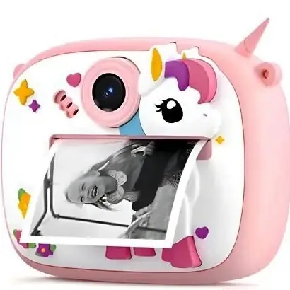 Camara con impresión instantanea unicornio (nuevos en caja)