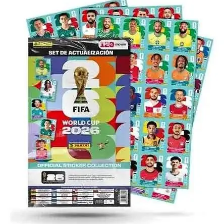 Kit actualización 120 figuritas original Panini argentina