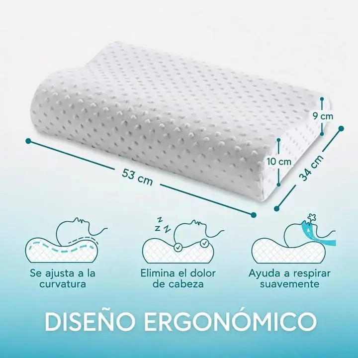 Almohada cervical inteligente texturizada (nuevos)