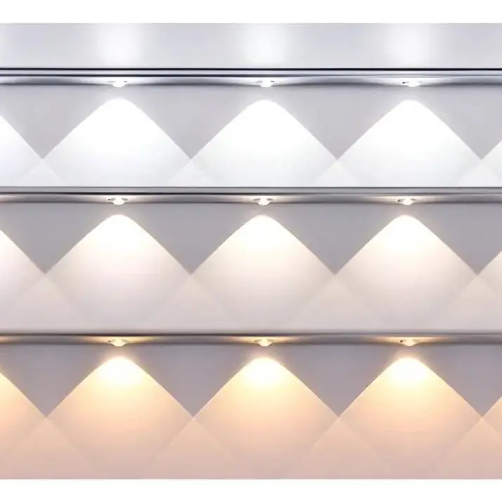 Barra metal C/sen. 5 LED 60CM