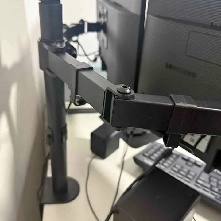 Soporte para dos monitores 180° (nuevos en caja)