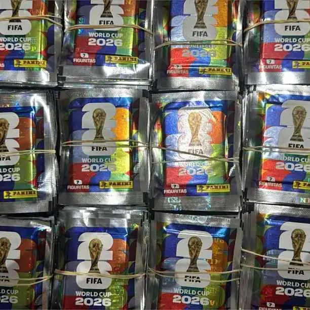 20 Sobres figuritas mundial 2026(ORIGINAL Panini argentina)