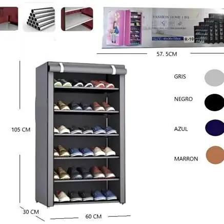 Organizador de zapatos 6 nivel