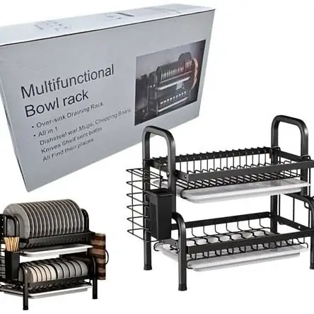 Escurridor de platos 43CMX27X13 (nuevos en caja)