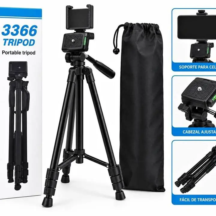 Tripode profesional (celular -camara)