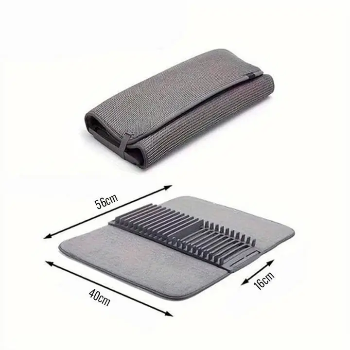 Escurridor de platos alfombra para bacha