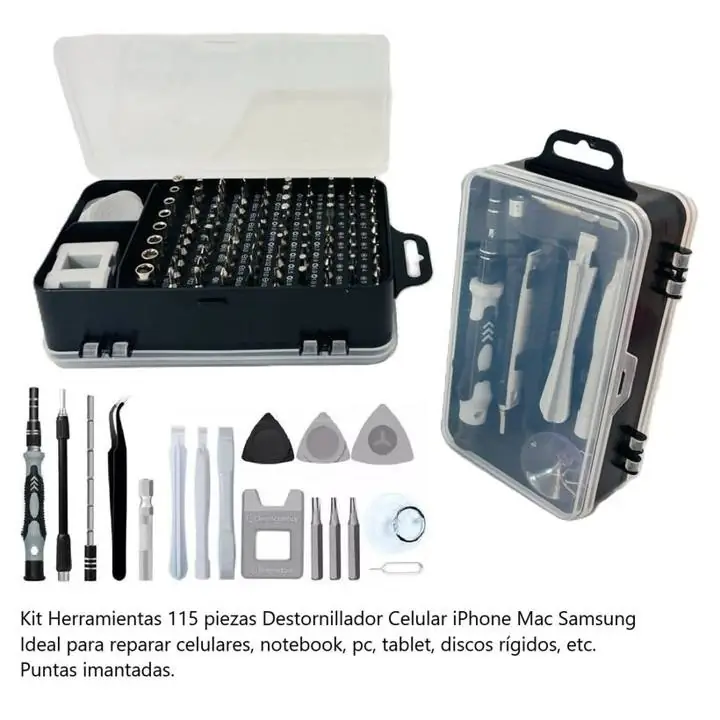 Kit destornillador 115 pcs