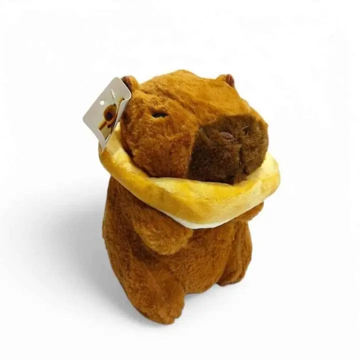 Peluche capibara C/ pan tostada