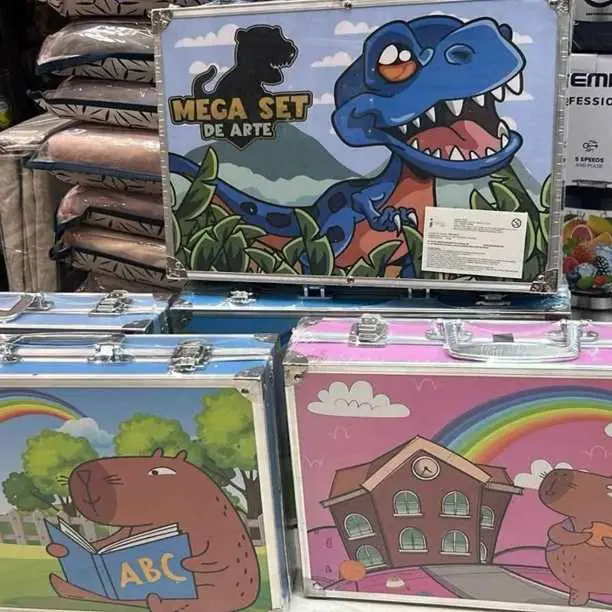 Set de arte valija metalica