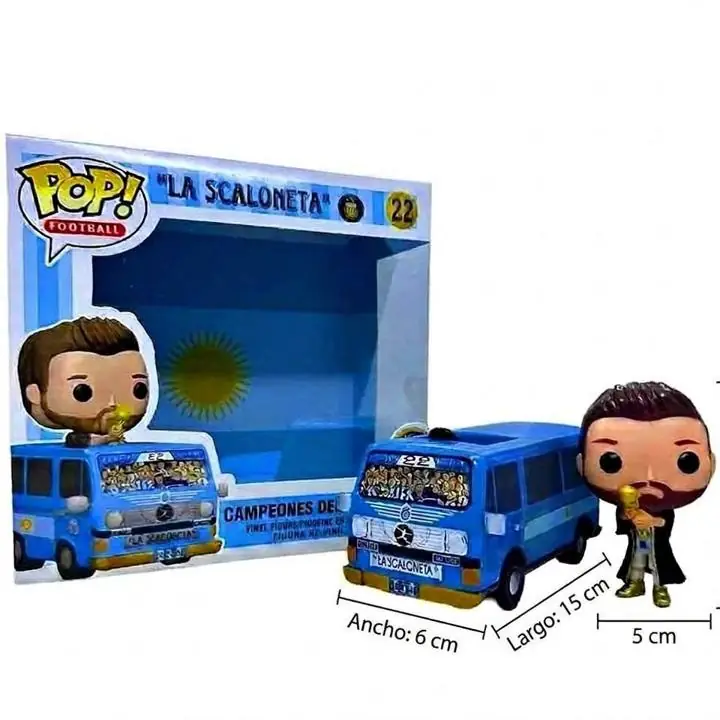 Muñeco funko pop messi scaloneta