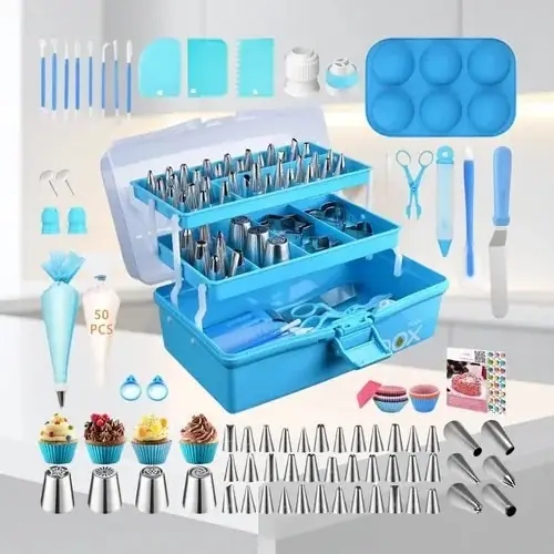 Set de reposteria 236 piezas mtl (nuevos en caja)