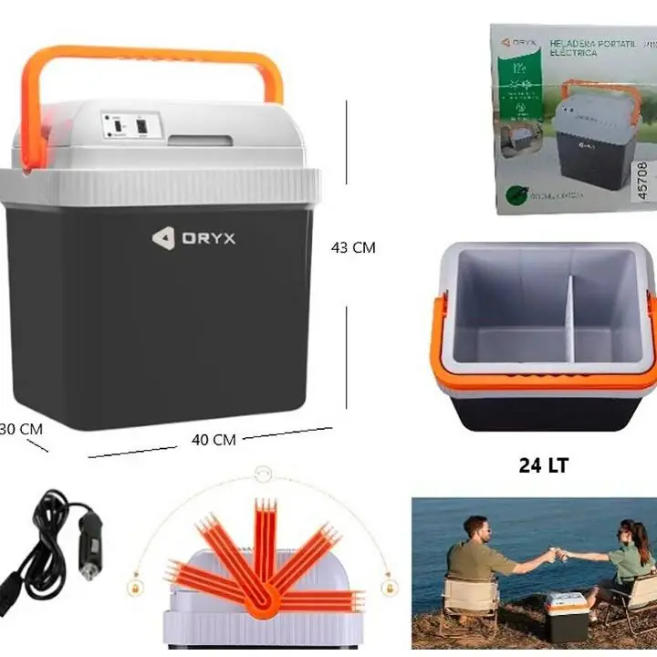 Heladera portatil electrica 12V frio/calor