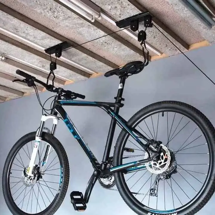 Soporte porta bici para colgar