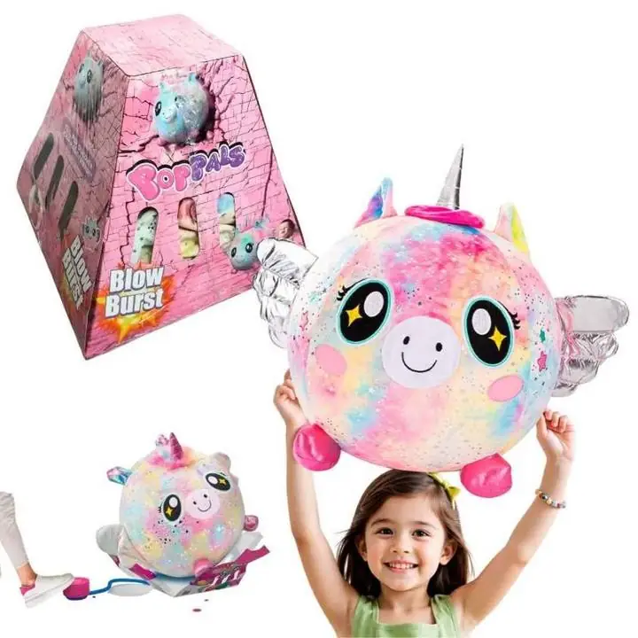 Pelota "pop pals" peluche inflable viral tik tok