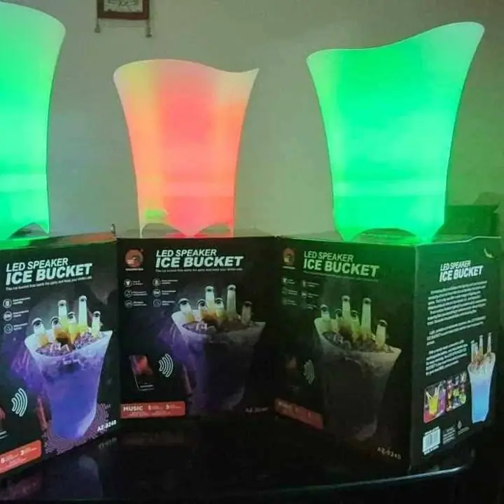 Frapera 5L con luces RGB y parlante Bluetooth!