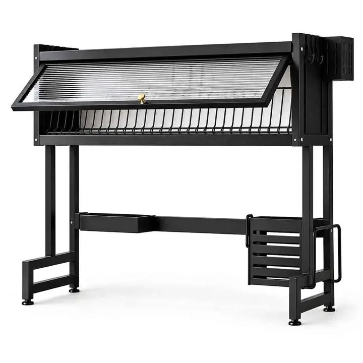 Escurridor/secaplato sobre bacha con tapa (nuevos en caja) (85x30x80CM)