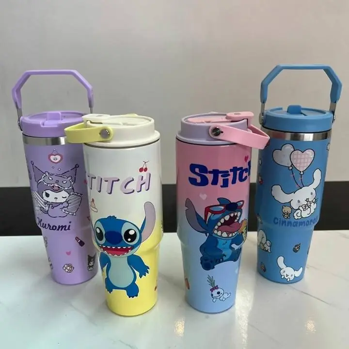 Vasos infantiles antiderrame, manija 900ML(TERMICOS)