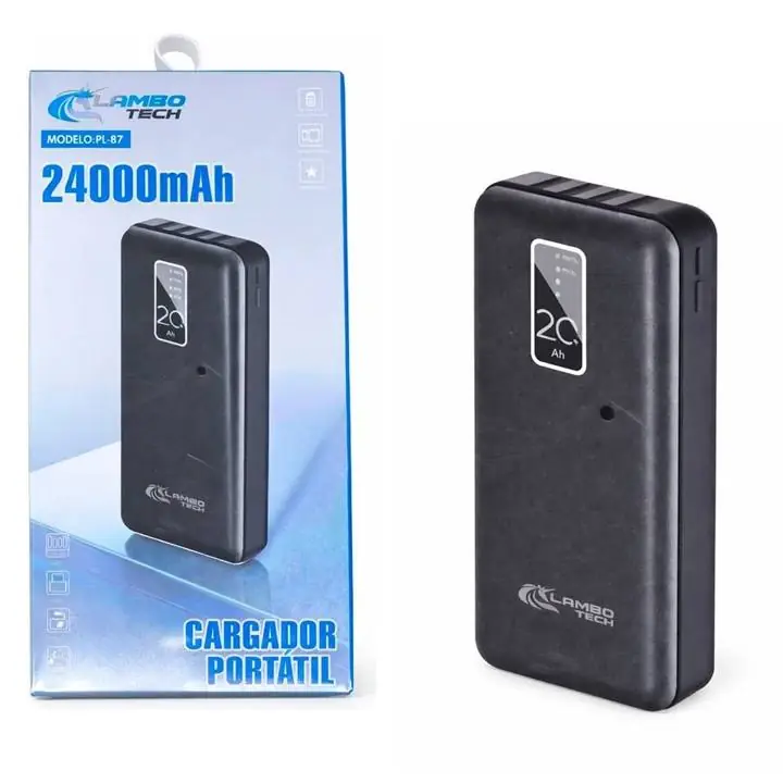 Power bank 24.000mAh 4 en 1